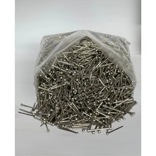 Ayso Kozmetik Nikel Topbaşlı Filografi Çivisi 1 kg 2 cm Uzunluk 2.5 mm Kalınlık