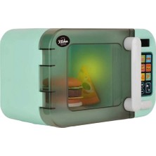 Belle Fusion Bfs  Dokunmatik Ekranlı Işıklı ve Sesli Oyuncak Mikrodalga Fırın