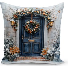 Bertille Home Yılbaşı Serisi Çift Tarafı Dijital Baskılı Kırlent Kılıfı (Christmas Noel Cushion Cover)