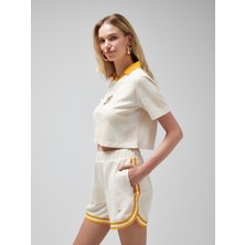 Gs Store Gsstore x Midground Kadın Jakarlı Şort K251222