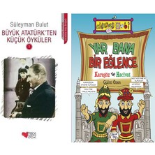 Can Yayınları Büyük Atatürk'ten Küçük Öyküler 1 (Süleyman Bulut) ve Yar Bana Bir Eğlence Karagöz ve Hacivat