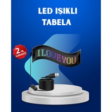AyrStore Rgb Renkli LED Ekran Tabela USB Bağlantılı ve Kayan Yazı Destekli