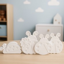 E Hobici Uğur Böceği Figür 4'lü Set