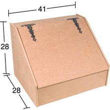 E Hobici Boyanabilir Ahşap Ekmeklik 41X28CM E324