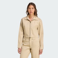 Adidas Originals JX7600 Firebird Twill Crop Track Top