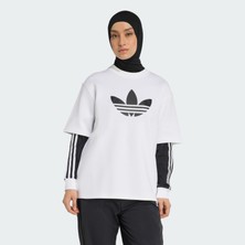 Adidas Originals JV7226 ADICOLOR SPACER OVERSIZED TREFOIL TİŞÖRT