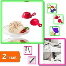 Hereveoyuncak 2 Adet Pilav ve Helva Kalıbı + Banyo Mutfak Ince Kıl Detaylı Temizlik Fırçası - 2li Set R7N1Z4
