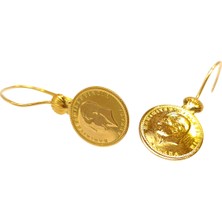 Genel Atalira Çeyrek Altınlı Küpe Hd Videolu