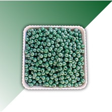 Heraldis Renkli Inci Boncuk Yeşil 6 mm Boncuk-Takı ve Dıy Için Uygun- ST-09M6 (205 Adet)