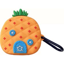 Caseonn Samsung Galaxy Buds Live Kılıf Karakter Figürlü Ananas Ev