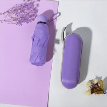 Eagle Epic Mini Kapsül Şemsiye Özel Kılıflı, Su Geçirmez ve Taşınabilir Model 6 Telli ve Uv Korumalı Yağmur Şemsiyesis