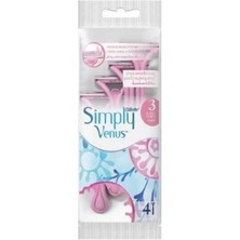 Gillette Venüs Simply-3 4'lü Poşet 2 Adet