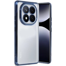 Xiaomi Redmi Note 14 Pro Plus Kılıf Lensli Silikon - Lacivert - FKU3139-4348