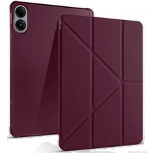 Xiaomi Redmi Pad Pro 12.1 Kılıf Kalemlikli Mars Tablet Kılıfı - Mor - FKU6058-2872