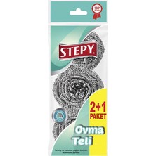 Porçöz Steepy Ovma Teli 3'lu Eko Paket 4 Adet