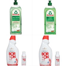 Boron Doğal Organik ve Vegan Bulaşık Deterjanı Seti 12