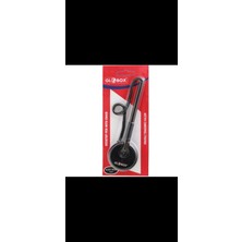 Globox Siyah Spiralli Tükenmez Masa Kalemi Siyah Zincirli Banko Kalemi