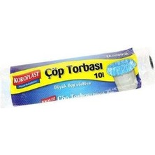 Koroplast Çöp Torbası Güçlü Büyük 10-Lu 3 Adet