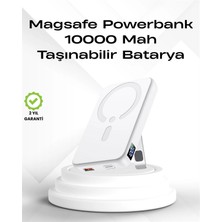 Kablosuz Magsafe Powerbank – iPhone Uyumlu, 10000 Mah, Isı Dağılımlı