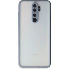 Xiaomi Redmi Note 8 Pro Kılıf Montreal Silikon Kapak - GRI-(5796) - F692K477-U00692