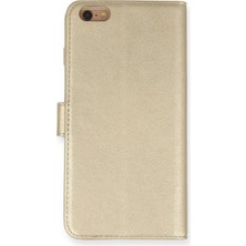 iPhone 6 Plus Kılıf Trend S Plus Kapaklı Kılıf - GOLD-(5796) - F620K206-U26620