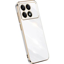 Xiaomi Poco X6 Pro Kılıf Volet Silikon - BEYAZ-(5796) - F603K115-U85603