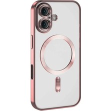 iPhone 16 Plus Kılıf Kross Magneticsafe Kapak - PEMBE-(5796) - F607K082-U07607