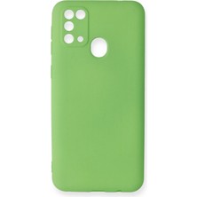 Samsung Galaxy M31 Kılıf First Silikon - YEŞIL-(5796) - F696K627-U67696
