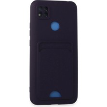 Xiaomi Redmi 9c Kılıf Kelvin Kartvizitli Silikon - Derin MOR-(5796) - F760K900-U07760