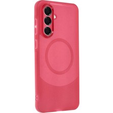 Samsung A56 Kılıf Maya Karbon Kapak - BORDO-(5796) - F752K426-U76752