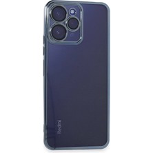 Xiaomi Redmi 12 Kılıf Lensli Silikon - Açık MAVI-(5796) - F525K027-U71525