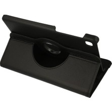 Samsung Galaxy T220 Tab A7 Lite 8.7 Kılıf 360 Tablet Deri Kılıf - SIYAH-(5796) - F808K296-U6580