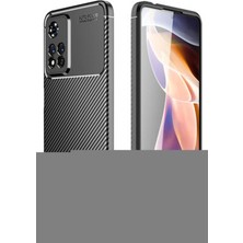 Xiaomi Redmi Note 11 Pro Plus 5g Kılıf Auto Focus Karbon Kapak - SIYAH-(5796) - F411K398-U18411