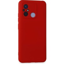 Xiaomi Redmi 12C Kılıf Nano Içi Kadife Silikon - KIRMIZI-(5796) - F219K019-U77219