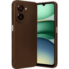 Samsung Galaxy A07 Auto Focus Karbon Kapak - KAHVERENGI-(5796) - F282K923-U80282