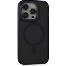 iPhone 14 Pro Kılıf Rocky Magsafe Kapak - Derin MOR-(5796) - F860K441-U98860