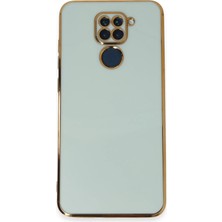 Xiaomi Redmi Note 9 Kılıf Volet Silikon - Açık YEŞIL-(5796) - F301K594-U04301