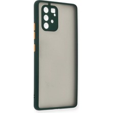 Samsung Galaxy A91 / S10 Lite Kılıf Montreal Silikon Kapak - YEŞIL-(5796) - F780K359-U24780