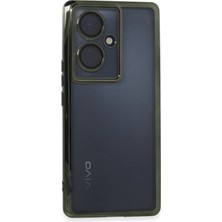 Vivo V29 Lite Kılıf Lensli Silikon - YEŞIL-(5796) - F100K499-U00100