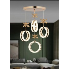 Marsel Lighting Serein 4lü Gold Avize