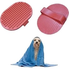 Ronanna Buğz Ergonomik Masajlı Evcil Hayvan Kedi Köpek Yıkama Fırçası Aparatı