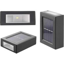 Ronanna Buğz Dekoratif Duvar Lambası Solar Güneş Enerjili Bahçe Aydınlatması