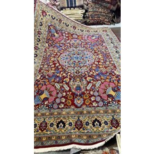 RD Ramazan Dağ El Halı Sanatı El Dokuma Duruder Hereke Halısı Özel Dokuma Rengarenk Muazzam Bir Eser Ebat 430X300