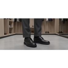 Growish GR0427 Hakiki Deri Topuksuz Günlük Kullanım Hafif Eva Taban Casual Klasik Ayakkabı