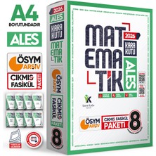 Karakutu Yayınları 2026 ALES MATEMATİK Kara Kutu 8li Fasikül SETİ ÖSYM Çıkmış Soru Bankası Çözümlü Modüler PAKET