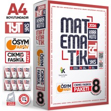 Karakutu Yayınları 2026 YKS-TYT MATEMATİK Kara Kutu 8li Fasikül SETİ ÖSYM Çıkmış Soru Bankası Çözümlü Modüler PAKET