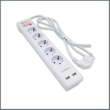 Salicru Usb'li Akım Korumalı Priz 5' Li