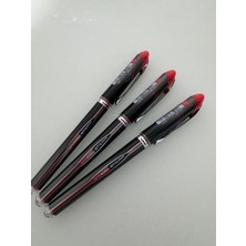 Uni-Ball Roller Kalem Vision Elite Bilye Uç 0.5 mm Kırmızı (3 Adet)