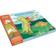 Auzou My Artistic Kit - Colourful Creations - Dinosaurs