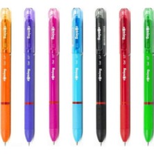 Rotring Jel Pilot Kalem 0.7mm Karışık 7 Renk Su Geçirmez Tükenmez Kalem